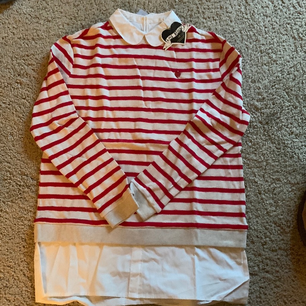 Scotch and Soda long sleeve shirt and button up in one